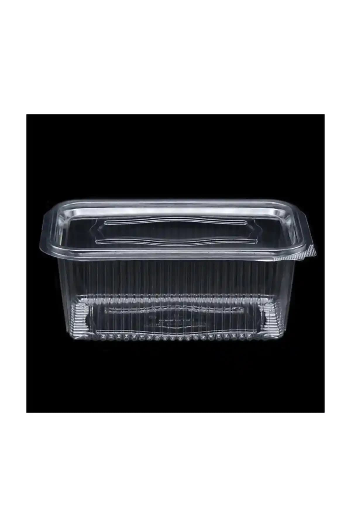 Genel Markalar Plastik Sızdırmaz Kap 1000 Gr Kullan At Kapaklı Pratik Saklama Çözümü