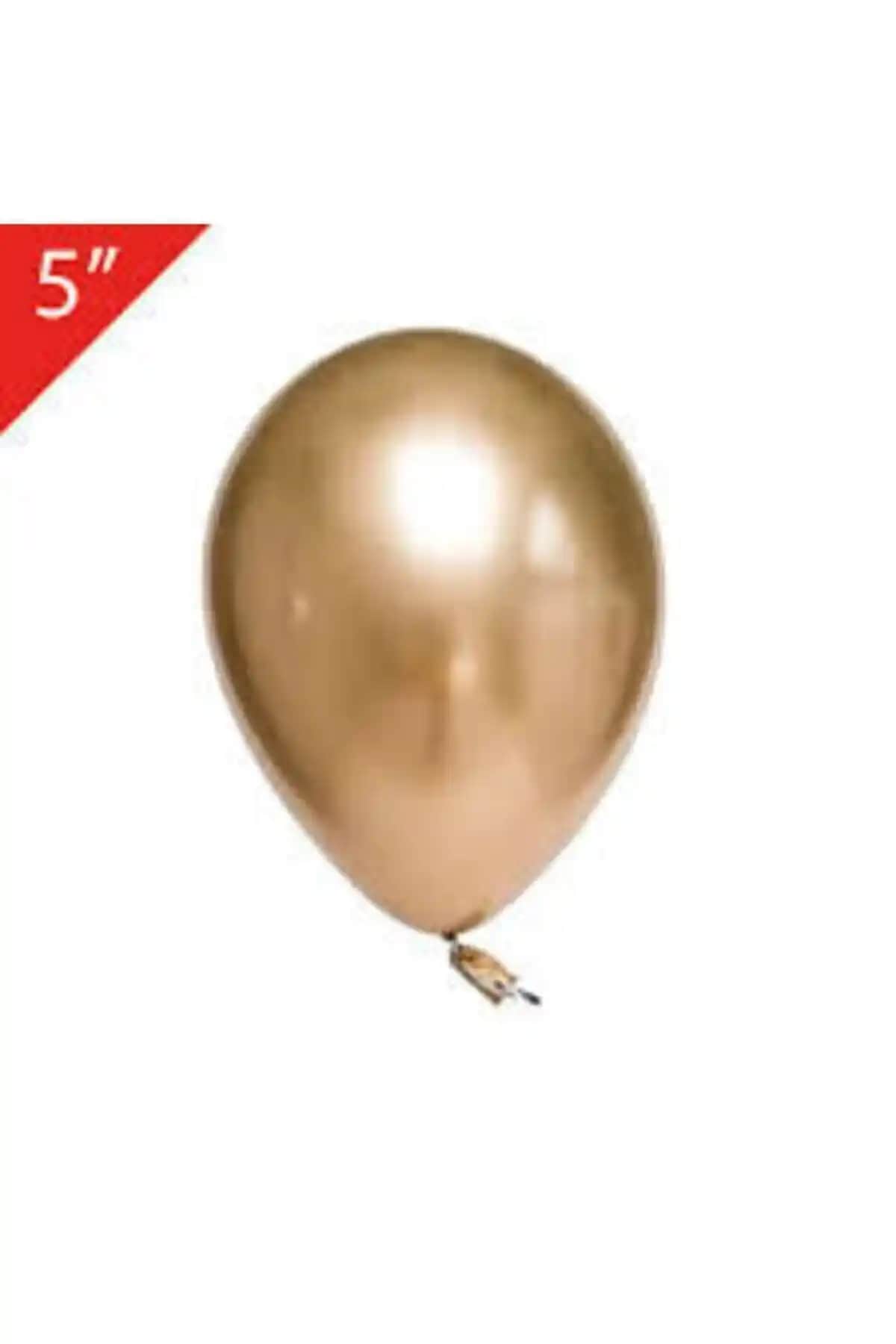 Kalisan Gold Krom Balon: Parlak ve Şık Dekorasyon İçin Modern Çözüm