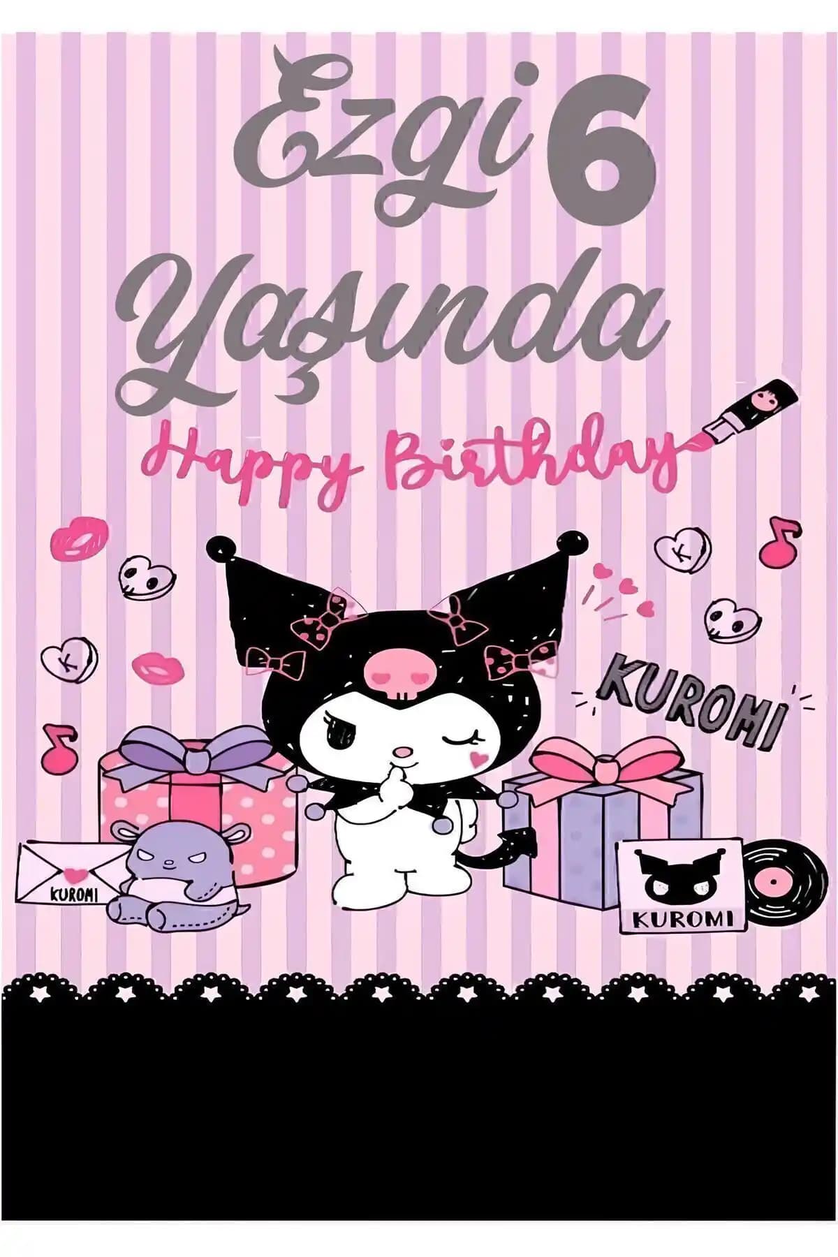 Kişiye Özel 70×100 Cm Doğum Günü Afişi Yüksek Kalite Baskı ve Estetik Tasarım