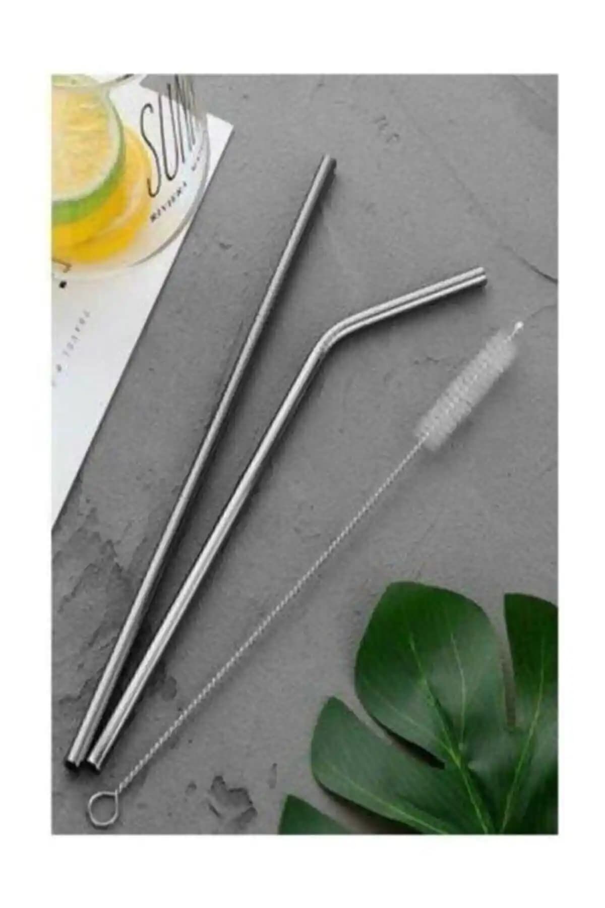 Leva 3 Parça Metal Pipet Seti: Dayanıklı ve Hijyenik İçmek İçin Modern Çözüm