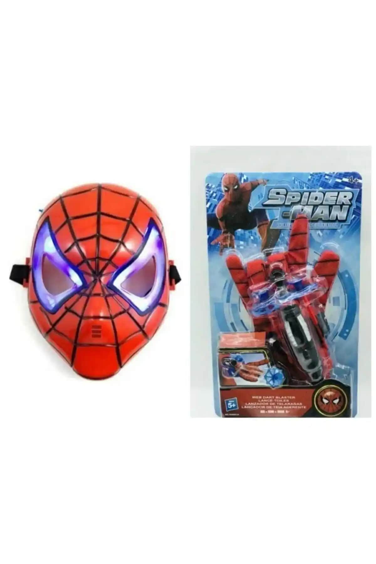 Marvel Kids Örümcek Adam Seti: Işıklı Maske ve Ağ Fırlatan Eldivenle Hayal Gücünü Geliştir