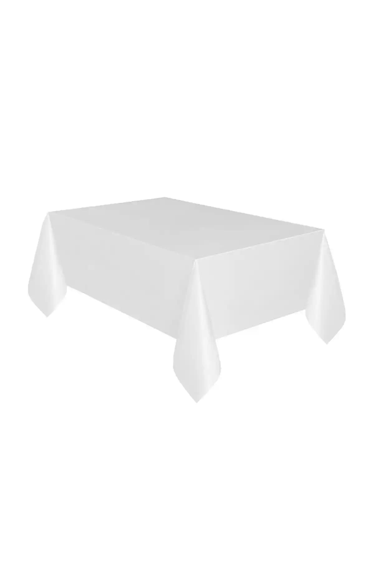 Parti Organizasyonları İçin Beyaz Plastik Kullan At Masa Örtüsü Özellikleri ve Kullanım Rehberi