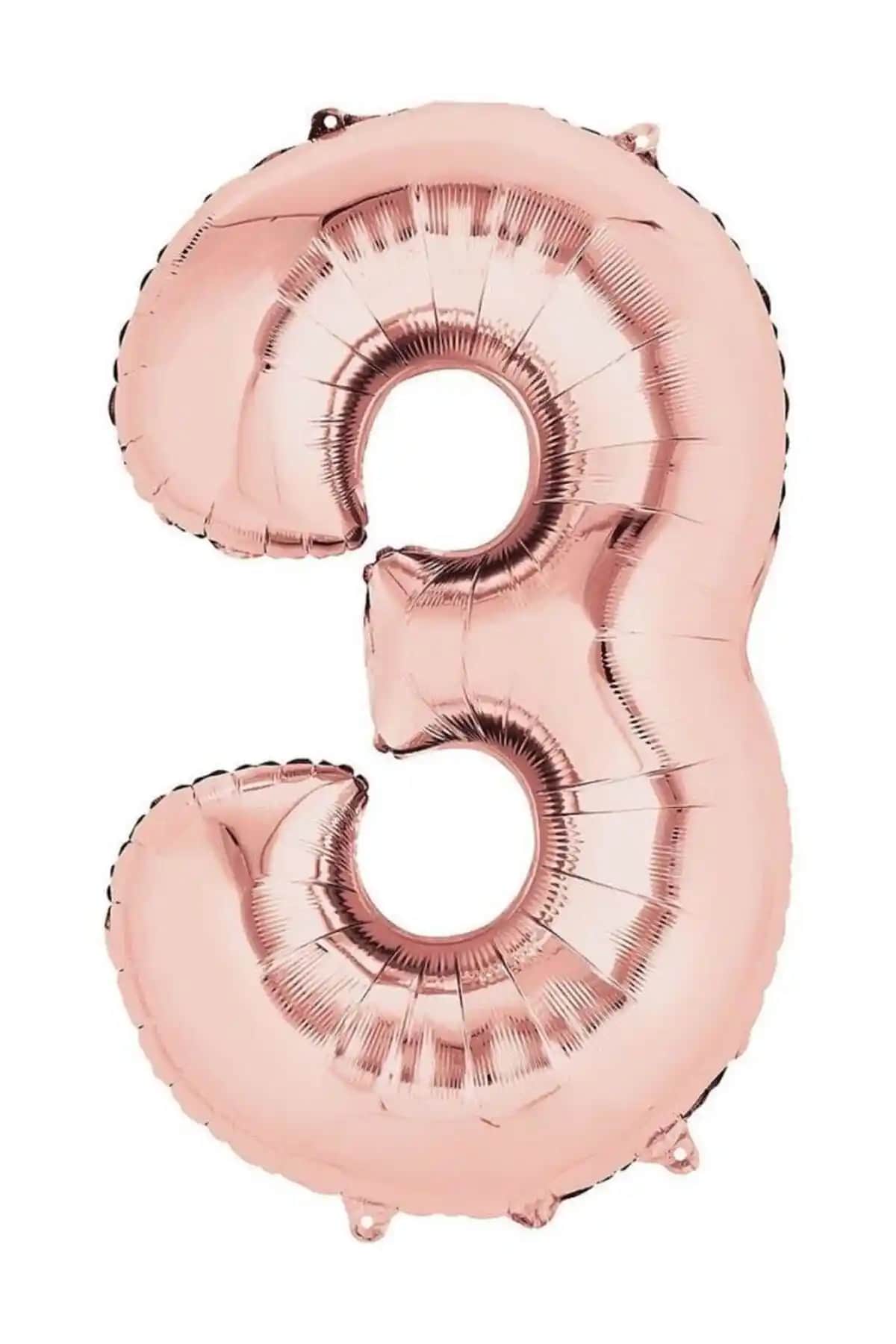 Parti Organizasyonları İçin Büyük Rose Gold Bakır Folyo Balon 100 cm ile Şıklık ve Göz Alıcılık
