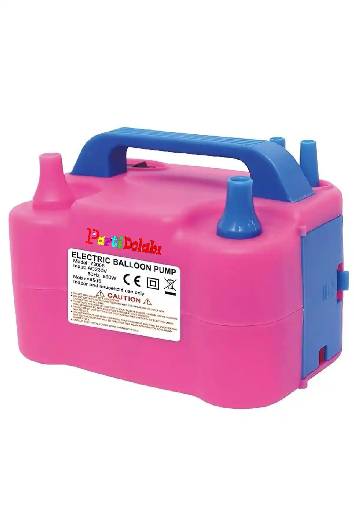 Parti ve Etkinlikler İçin Çift Çıkışlı Elektrikli Balon Şişirme Makinası Türkiye Menşei Güvenilir Performans