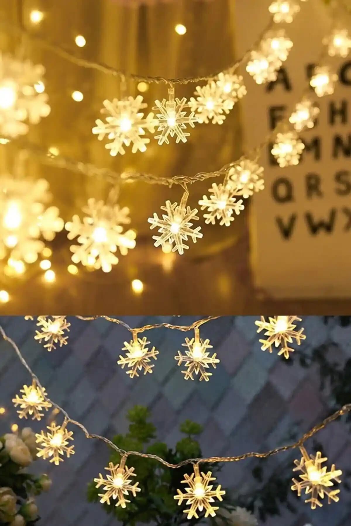 SARFEX Kar Tanesi Led Pilli: Estetik ve Fonksiyonel Yılbaşı Dekorasyon Çözümü