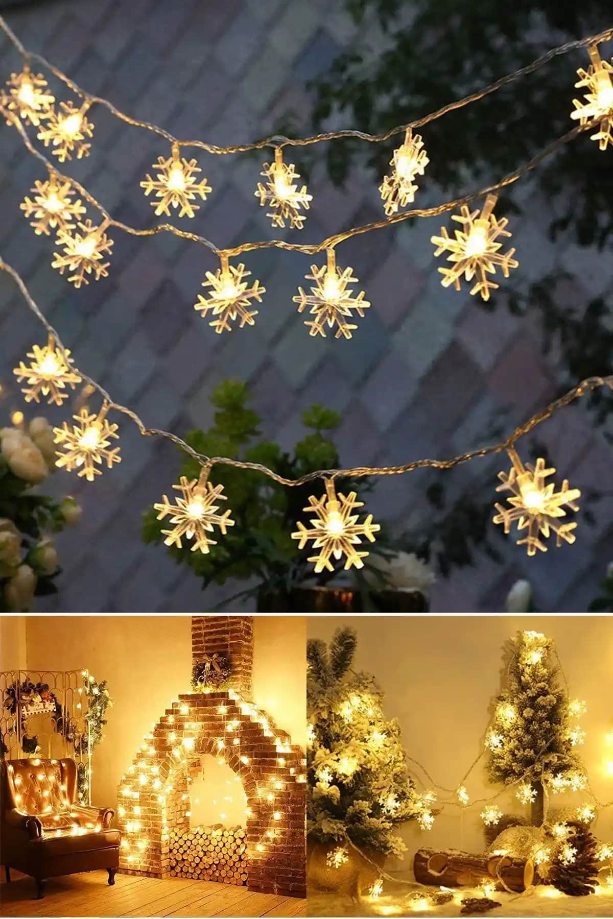 Technojet Dekoratif Kar Tanesi Şerit LED ile Yılbaşı ve Özel Etkinlik Dekorasyonu