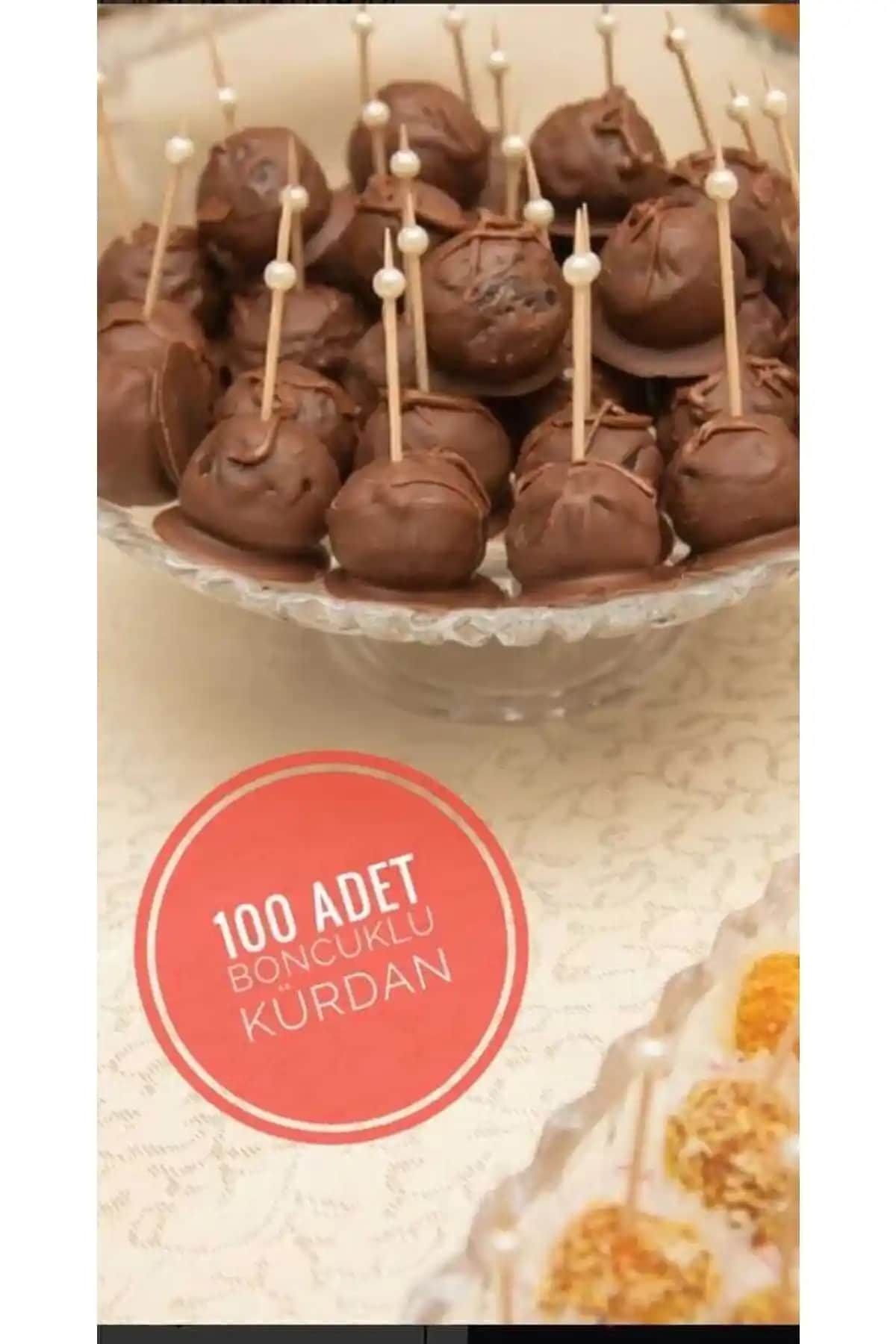 Türk Menşei Boncuk Incili Lokumluk Kürdan Süsü - Zarif ve Çok Yönlü Sofra Dekoru