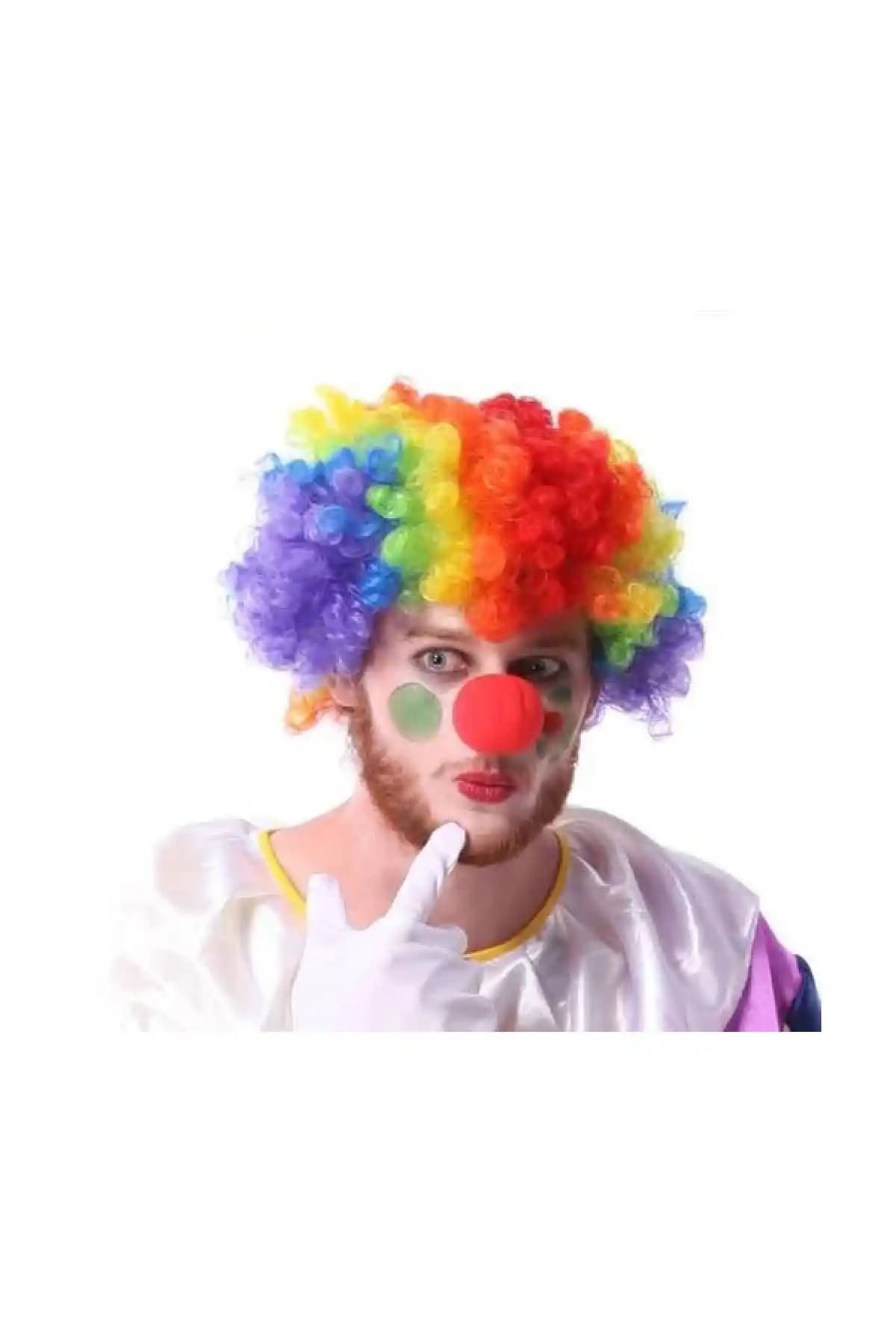 Yetişkin Palyaço Kostüm Seti ile Partilerde Fark Yaratın