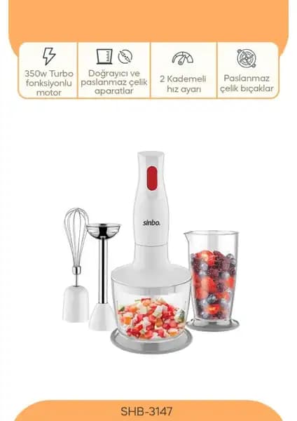 Grundig BL 4781 ve Sinbo SHB-3147 El Blenderleri Karşılaştırması: Hangi Model Sizin İçin Uygun 2