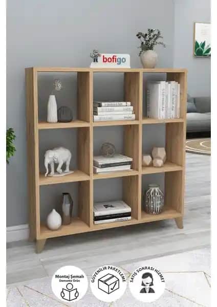 Bofigo Küp Kitaplık ile Rani HC111 Kitaplık Karşılaştırması ve Özellikleri