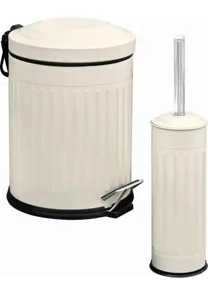 Eforeca Vintage 2'li Banyo Seti ve Madame Coco Olivier Switch Çöp Kovası Karşılaştırması