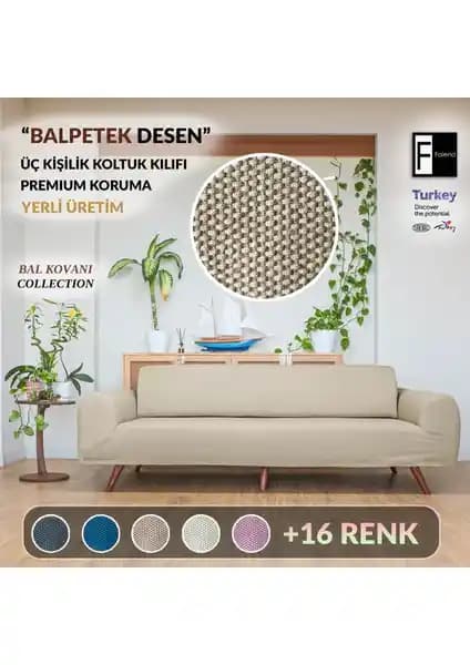 Faiend Likrali Esnek ve Tuchmall Jakarlı Koltuk Örtüsü Karşılaştırması