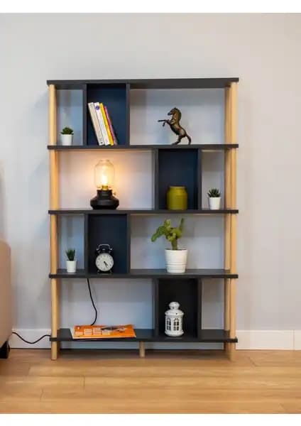 Peka 5 Raflı Modern Dekoratif ve Wood House İnci Kitaplık Karşılaştırması 1
