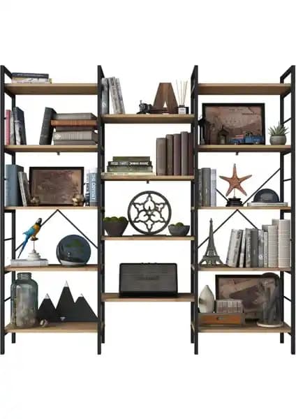 Umut Park Metal Masif Ahşap ve Wood House Inci Kitaplık Karşılaştırması