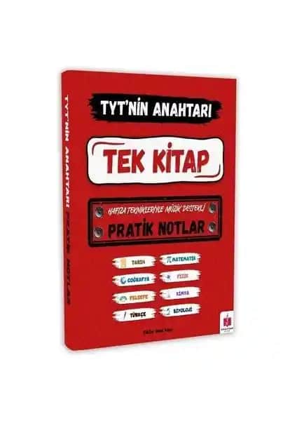 2026 TYT'nin Anahtarı Kitabı: Güncel İçerik ve Müzik Destekli Öğrenme Yöntemi
