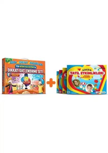 Adeda Yayıncılık Dikkati Güçlendirme Seti ve Tatil Etkinlikleri ile Çocukların Gelişimini Destekleyin
