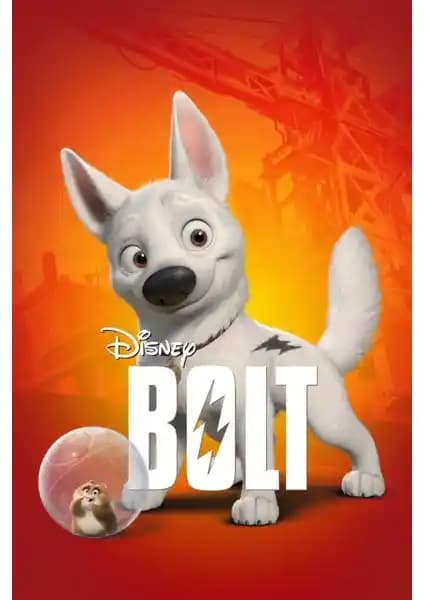 Aktüel Bolt (2008) 1 Büyük Boy Duvar Posteri Yüksek Kalite ve Dış Mekan Dayanıklılığıyla