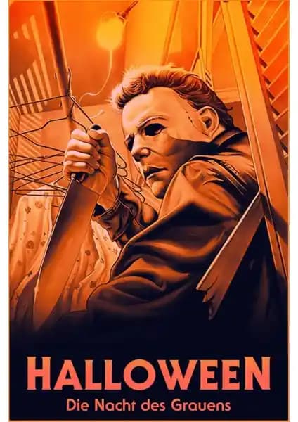 Aktüel Halloween 1978 2 Poster: Modern ve Dayanıklı Duvar Dekorasyonu Ürünü