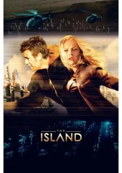 Aktüel The Island (2005) Poster: Modern ve Dayanıklı Duvar Dekorasyonu Seçeneği