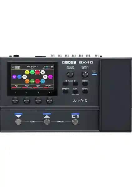 Boss GX-10 Kompakt Gitar Efekt Prosesörü ile Profesyonel Ses Deneyimi Sağlayın