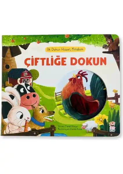 Çiftlik Hayvanlarını Tanıtan Dokunsal Kitap Çocuklar İçin Eğitici ve Geliştirici Bir Seçenek
