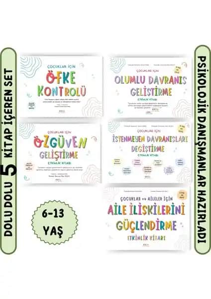 Çocuk Gelişimine Destek Sağlayan Kitza Yayınları Beş Kitaplık Seti