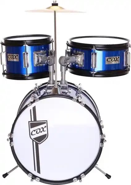 Çocuklar İçin Cox Junior Mavi Bateri Seti: Eğlenceli ve Öğretici Müzik Deneyimi