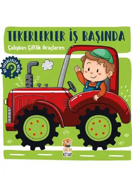 Çocuklar İçin Eğlenceli ve Eğitici Çiftlik Araçları Hikayeleri Kitabı