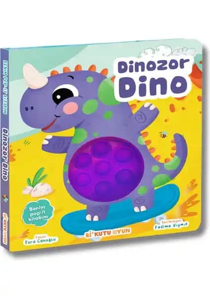 Çocuklar İçin Eğlenceli ve Eğitici Dinozor Temalı Pop-It Kitabı İncelemesi