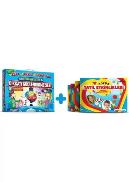 Çocukların Dikkat ve Zeka Gelişimini Destekleyen Eğitim Setleri ve Tatil Etkinlikleri Kitabı
