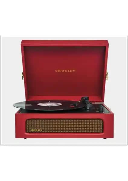 Crosley Vintage Bluetooth Pikap: Taşınabilir ve Modern Teknolojiyle Donatılmış
