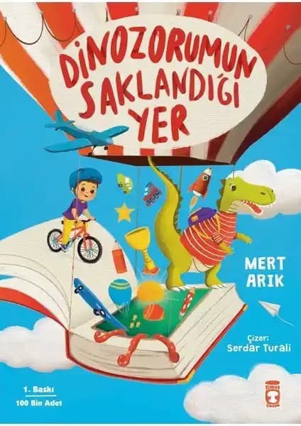 Dinozorumun Saklanğı Yeri: Çocuklar İçin Eğlenceli ve Eğitici Bir Kitap Deneyimi