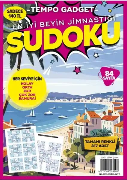 Doğan Burda Dergi Sudoku Bulmaca: Zekayı Geliştiren Eğlenceli ve Öğretici Bir Aktivite