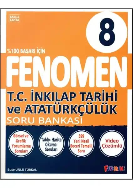 Fenomen 8. Sınıf LGS İnkilap Tarihi ve Atatürkçülük Soru Bankası Detaylı İnceleme ve Kullanım Yöntemleri