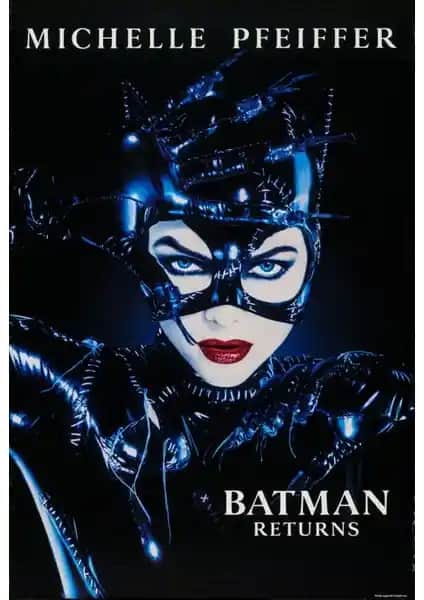 Fidelyo Tasarım Batman Returns 1992 Temalı Poster Ev ve Ofis Dekorasyonunuz İçin Şık Bir Seçenek