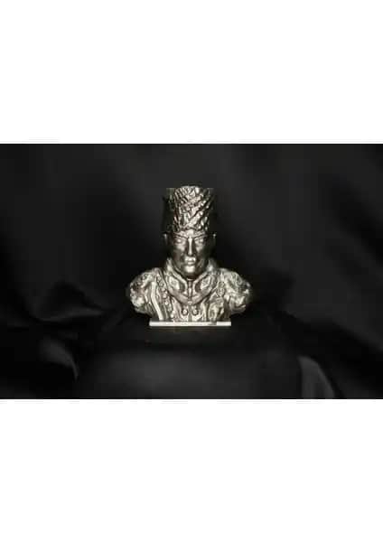 Hanart Atatürk Askeri Üniformalı Büst 11 cm - Tarih ve Sanatın Sembolü