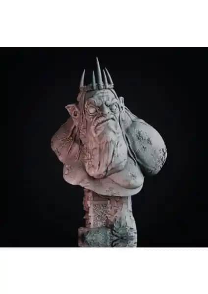 Hanart King Goblin Büst Yüzükleri: Yüzüklerin Efendisi Temalı Koleksiyon ve Dekorasyon Ürünü