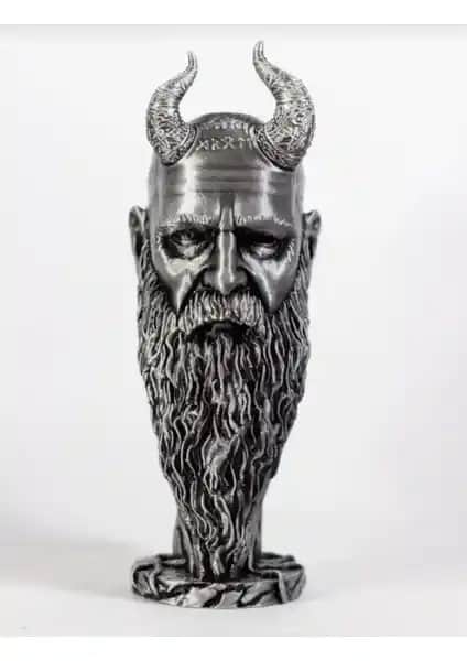 Hanart Mimir Büst God Of War: Mitolojik Temalara Sahip Şık ve Dayanıklı Dekoratif Parça