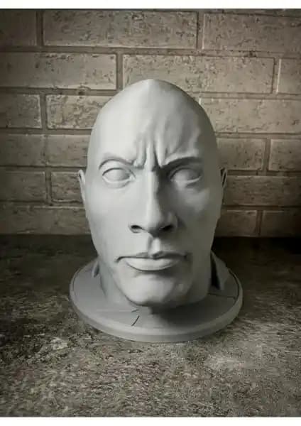 Hanart The Rock Bust 10CM: Modern Tasarım ve Dayanıklılık Sunan Sanat Heykeli