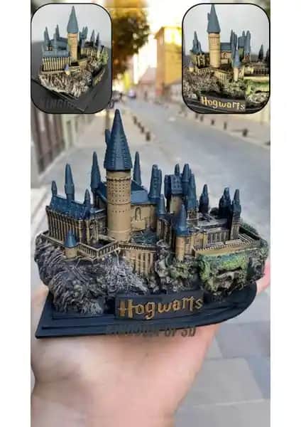 Harry Potter Temalı Hogwarts Şatosu Biblo: Detaylı ve Dayanıklı Koleksiyon Parçası