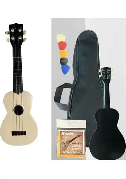 Hawaiian 4 Telli Ukulele Dayanıklı ve Taşınabilir Enstrüman for Müzik Eğitim ve Hobi Amaçlı