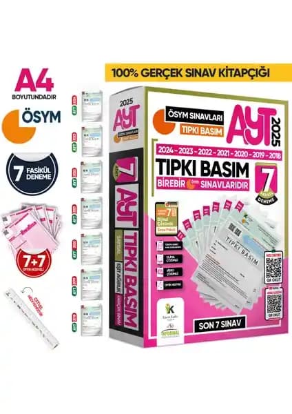 İnformal Yayınları 2025 AYT Deneme Kitapları Türkiye Geneli Dijital Çözümlü Paketler