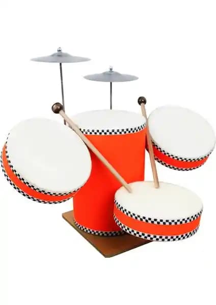 Jet’s Home Yerli Çocuk Bateri Seti Ritmi Geliştirici Eğitici Oyuncak