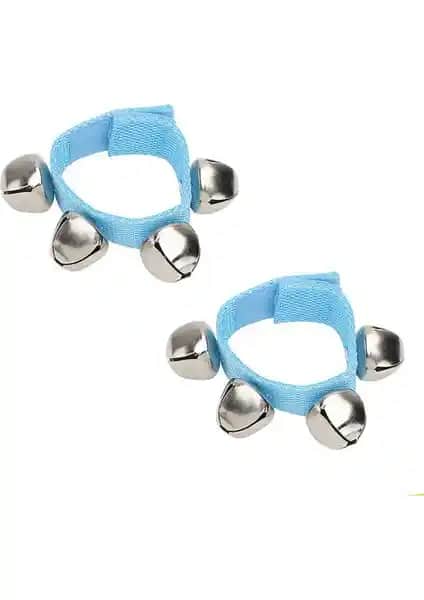 Jwin BZ-402 Bilek Zili Orff Mavi: Çocuk ve Gençler İçin Eğitici Ritim Enstrümanı