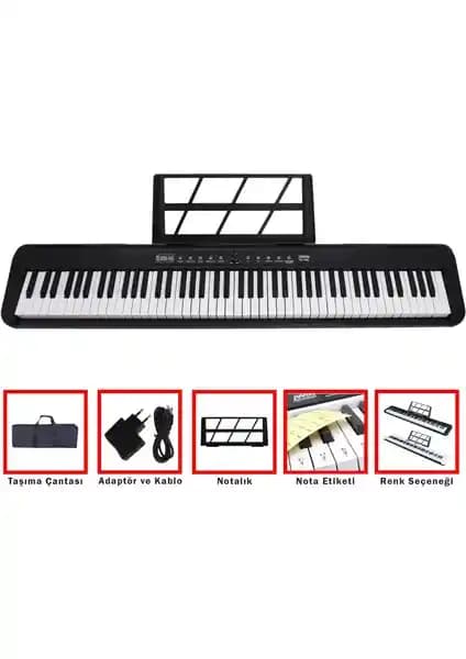 Jwin JDP-2088 Siyah Renkli 88 Tuşlu Dijital Piyano Özellikleri ve Kullanıcı Yorumları