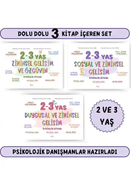 Kitza Yayınları 2-3 Yaş Gelişim Seti Çoklu Zeka Odaklı Eğitim ve Gelişim Kaynağı
