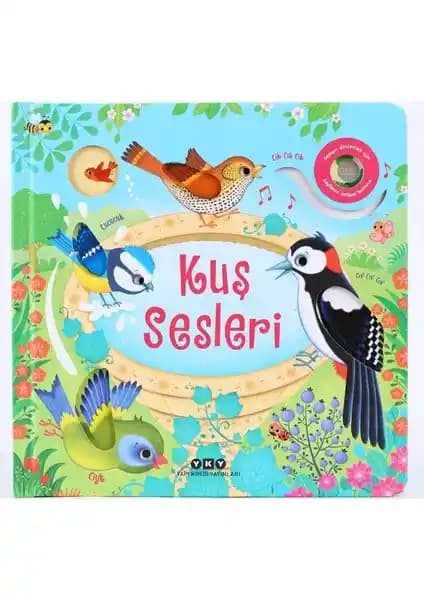 Kuş Sesleri Resimli ve Sesli Kitap Çocukların Duyusal ve Doğa Bilincini Geliştirir