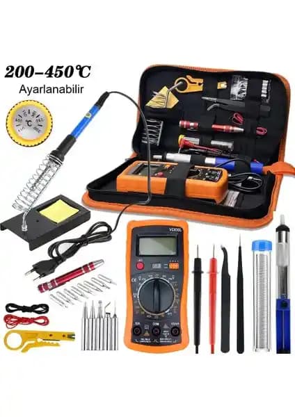 MDS 60W Ayarlanabilir Elektrikli Havya Kiti ile Profesyonel ve Hobi Elektronik Uygulamaları