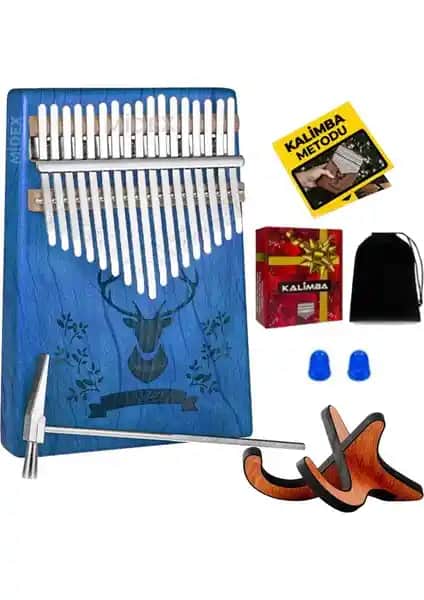 Midex KLX-454G-PAK Kalimba: Estetik Tasarım ve Zengin Ses Yelpazesiyle Modern Müzik Enstrümanı