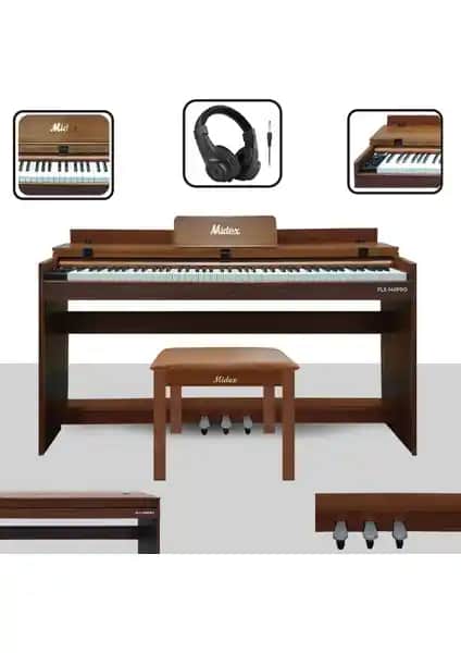 Midex PLX-140 Pro-Or Dijital Piyano: Çok Yönlü ve Kullanıcı Dostu Modern Enstrüman
